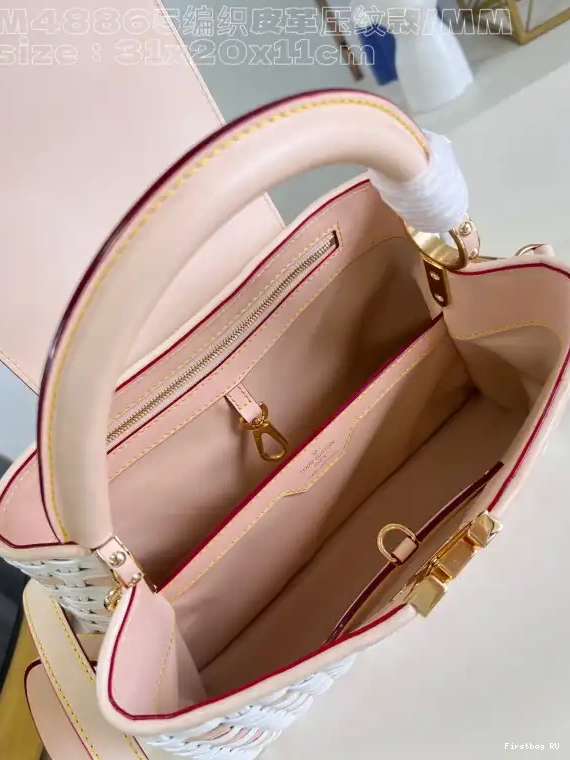 First bag ru VUITTON LOUIS CAPUCINES BB-31.5*20*11CM 0706